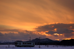Sunset Train VI