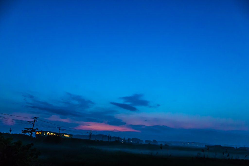 家路を急ぐ・青い森鉄道