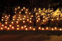 弘前市・雪燈籠祭り