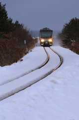 Snowfield Train II-VII