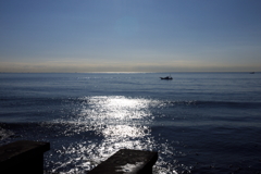 茅ヶ崎の冬の海