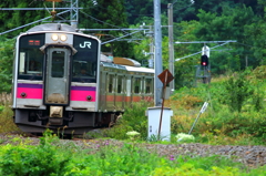 ある列車待ち I