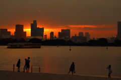 それぞれの夕焼け