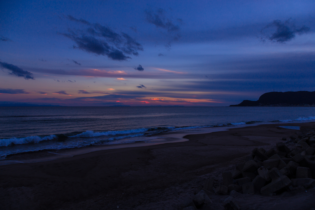 夕暮れの・・・