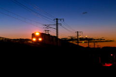 日暮れの金太郎