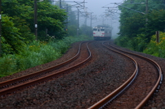 霧の中へ・・・キハ