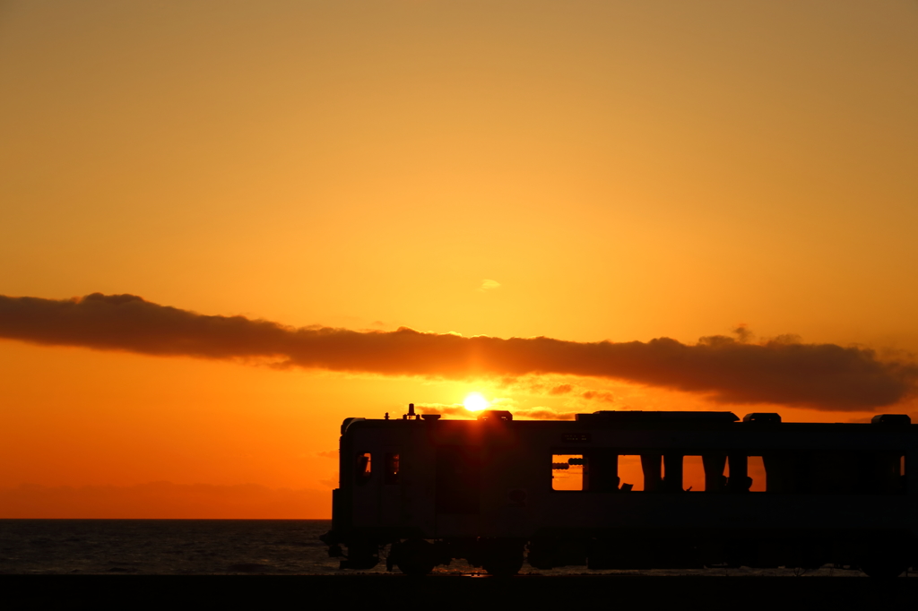Sunset Train II-II