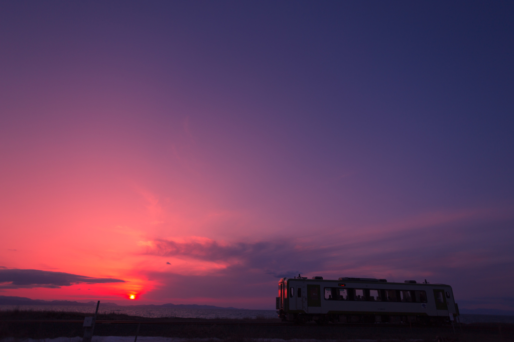 Sunset Train XV