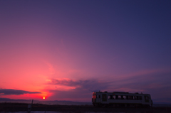 Sunset Train XV