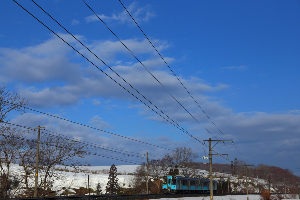 やっと太陽が出てきた