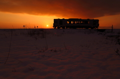 Sunset Train XVIII