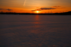 運休の夕暮れ I
