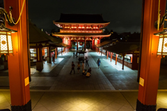 本堂から