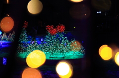 開催前のアスパム・イルミネーション