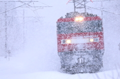 Heavy snow -Train-VII