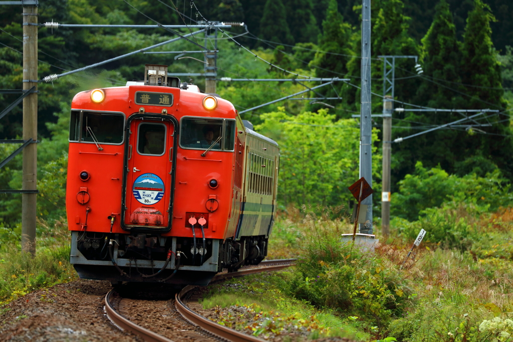 初秋の津軽路 -キハ48-