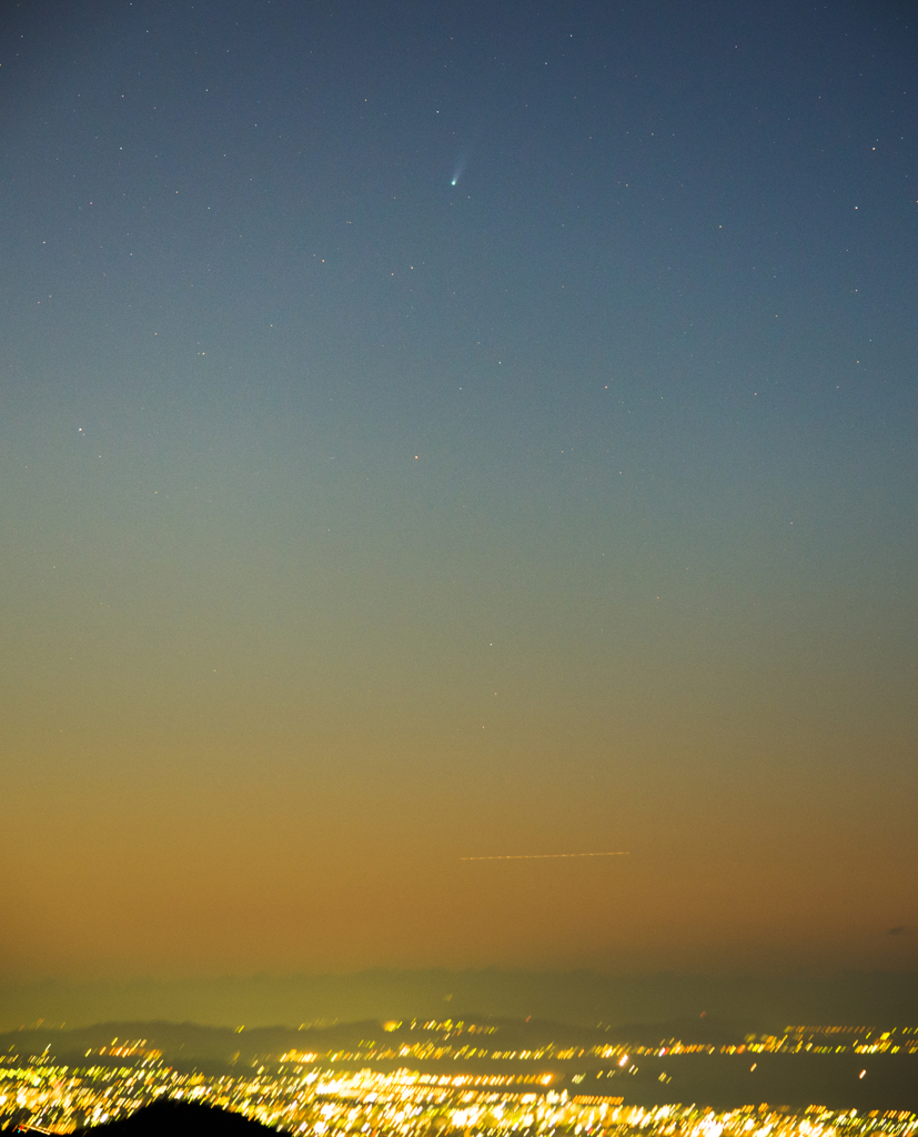 あなたの街にもアイソン彗星