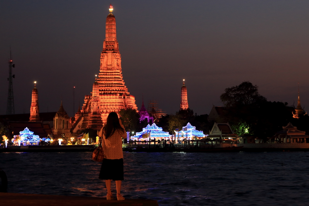 夜のWat Arun