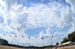運動会の空