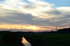 日曜の夕方