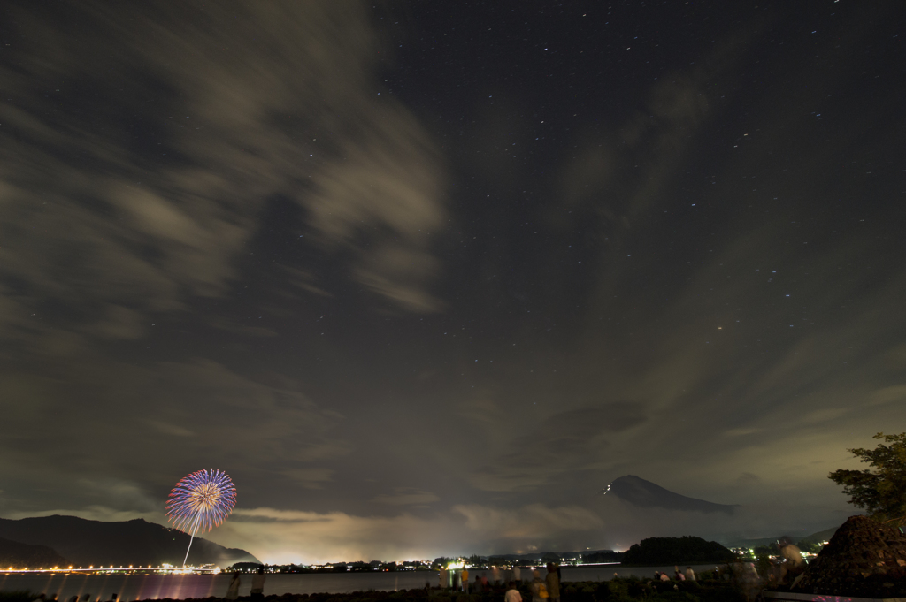 河口湖湖上祭