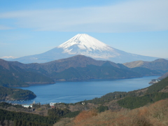 富士と芦ノ湖