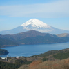 富士と芦ノ湖