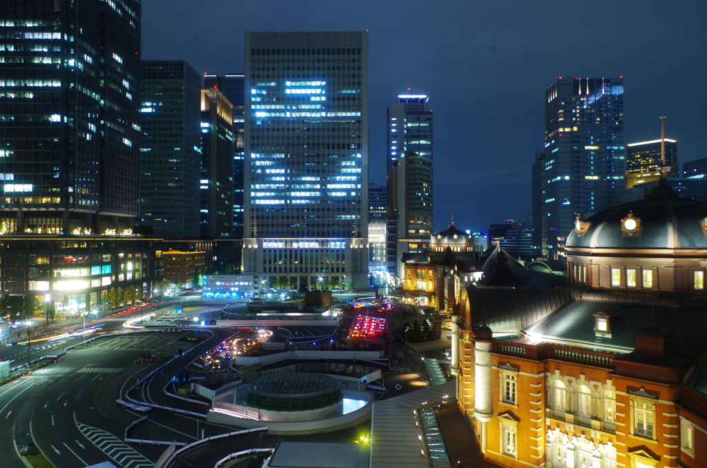 東京駅の夜2