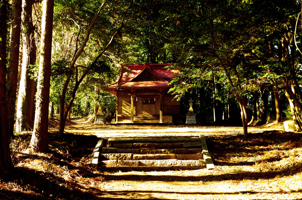 故郷の神社