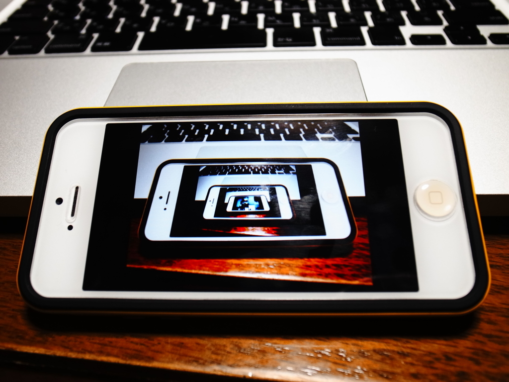 iPhoneとEye-Fi