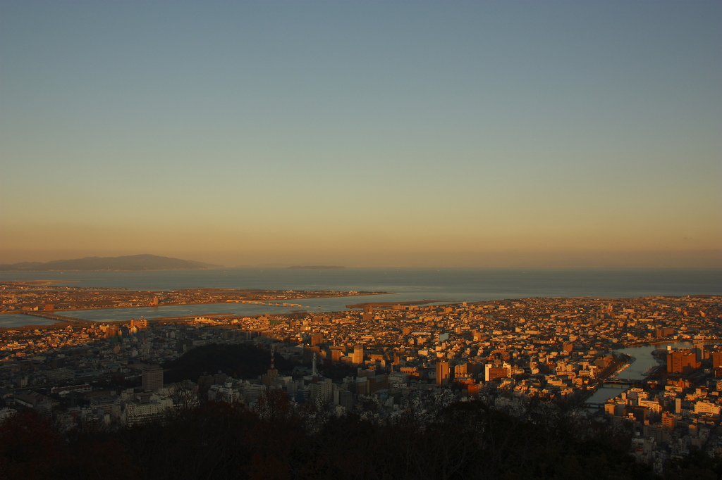夕暮れ