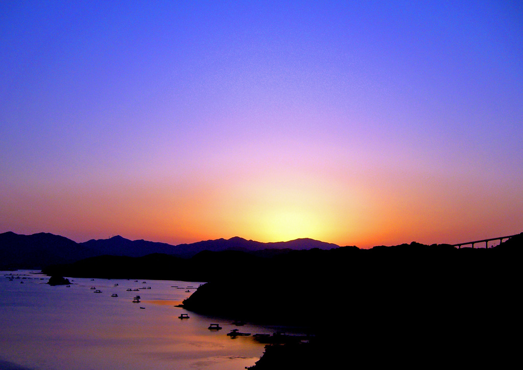 阿波の夕暮れ2