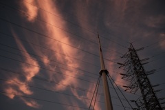 燃える空