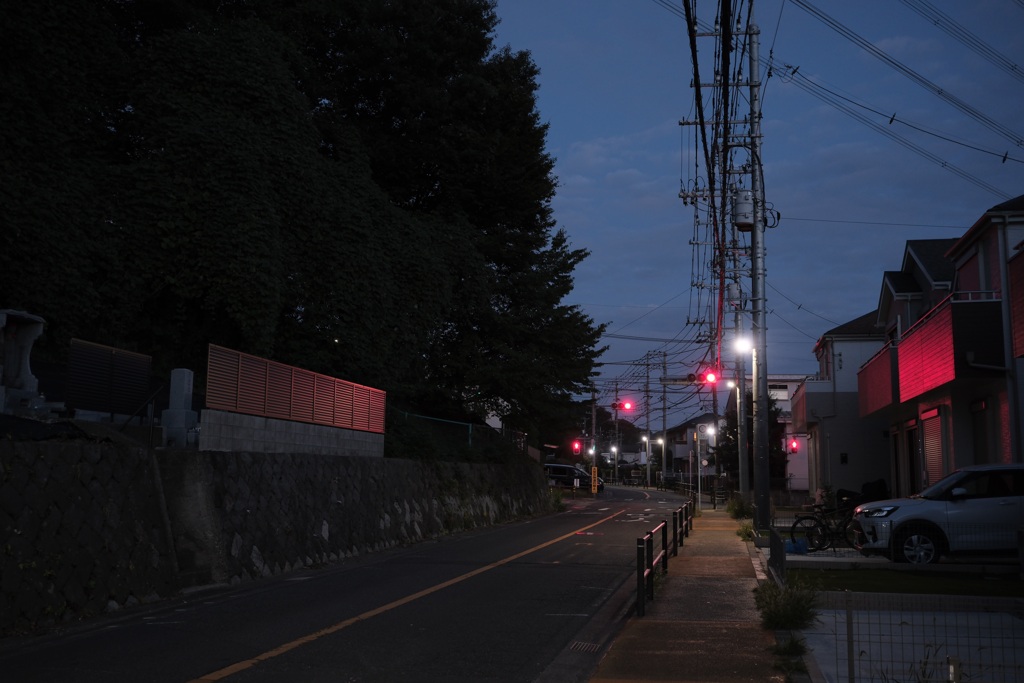 赤い街角