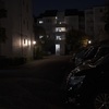 夜の駐車場