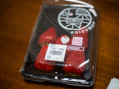 東京の苺