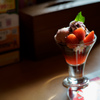 いちごとチョコのミニパフェ