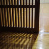 格子戸の光
