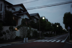 坂道の灯り