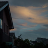 お帰りの夕焼け