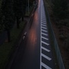 雨上がりの灯り