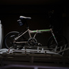 ホコリまみれの自転車