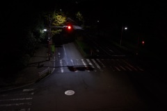 夜の交差点 夜の交差点
