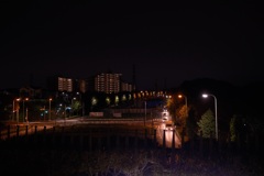 秋の夜のくじら橋