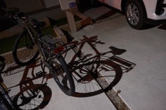 夜の自転車