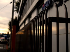 夕日の鉄琴