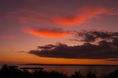 伊良部島夕焼け