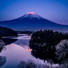夕景富士