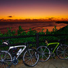 日の出前のサイクリング