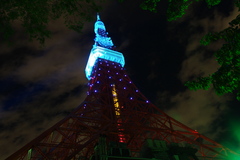 東京タワー夜景